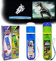 Vista 13 de Proyector de espacio exterior linterna para niños a partir de 3 años, juguetes espaciales STEM para niños y niñas, espacios exploran proyector