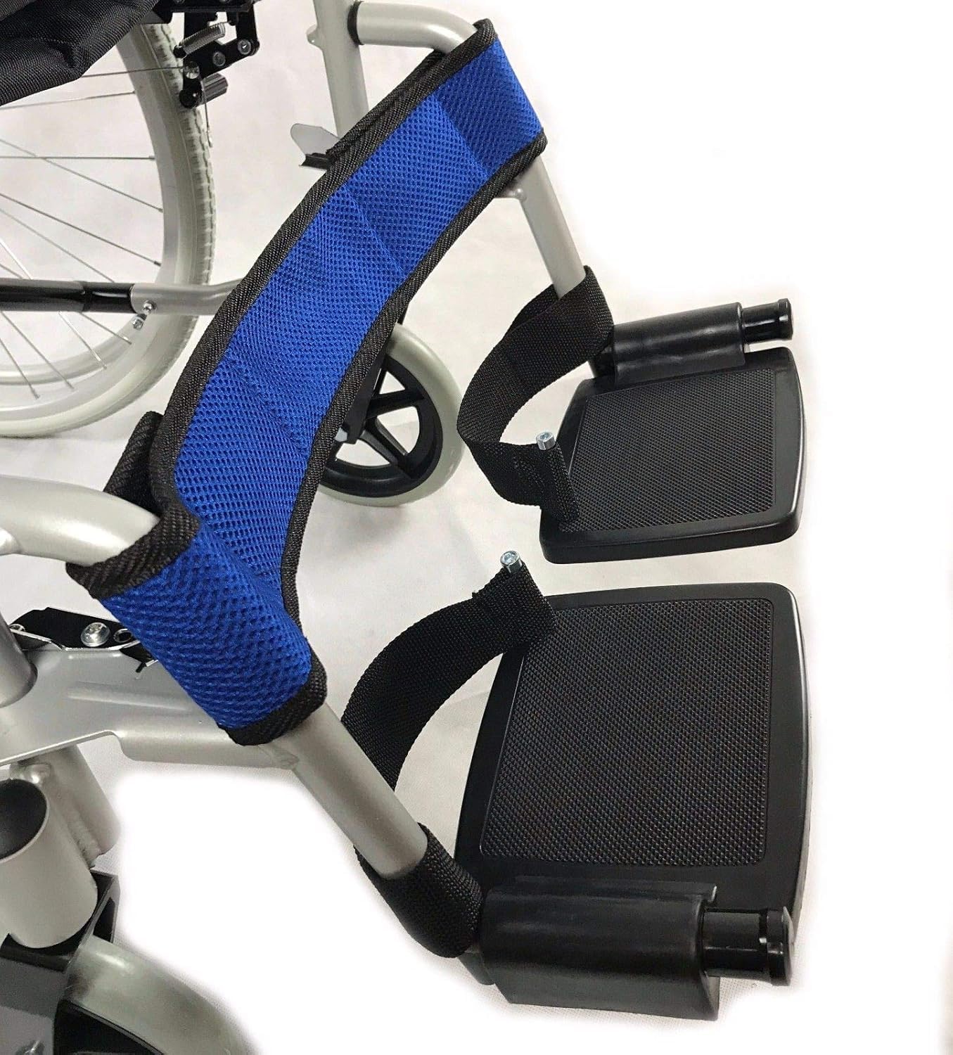 Sedia a rotelle elettrica per adulti, leggera, pieghevole, con telecomando, doppio motore per una maggiore mobilità, cuscinetti morbidi rimovibili per il massimo comfort