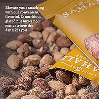 Vista 12 de Sahale Snacks - Mezcla glaseada de pacanas al ron y bananas, 4 onzas (paquete de 6)