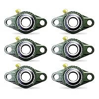 Vista 16 de DEEPDREAM UCFL204-12 Rodamiento de Bloque de Almohadilla - Paquete de 4 Rodamientos de Bloque de Almohadilla Montados en Brida de 3/4 Pulgadas