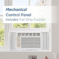 Vista 3 de BLACK+DECKER Aire acondicionado de ventana de 5000 BTU, unidad de ventana de CA que enfría hasta 150 pies cuadrados, unidad de aire acondicionado