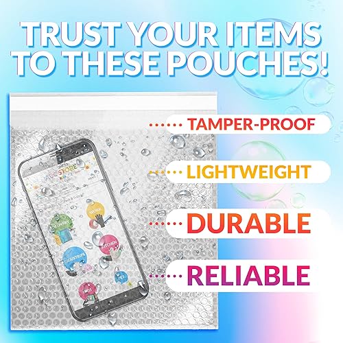 Miniatura 3 de ABC Pack & Supply - Bolsas de burbujas, Transparente