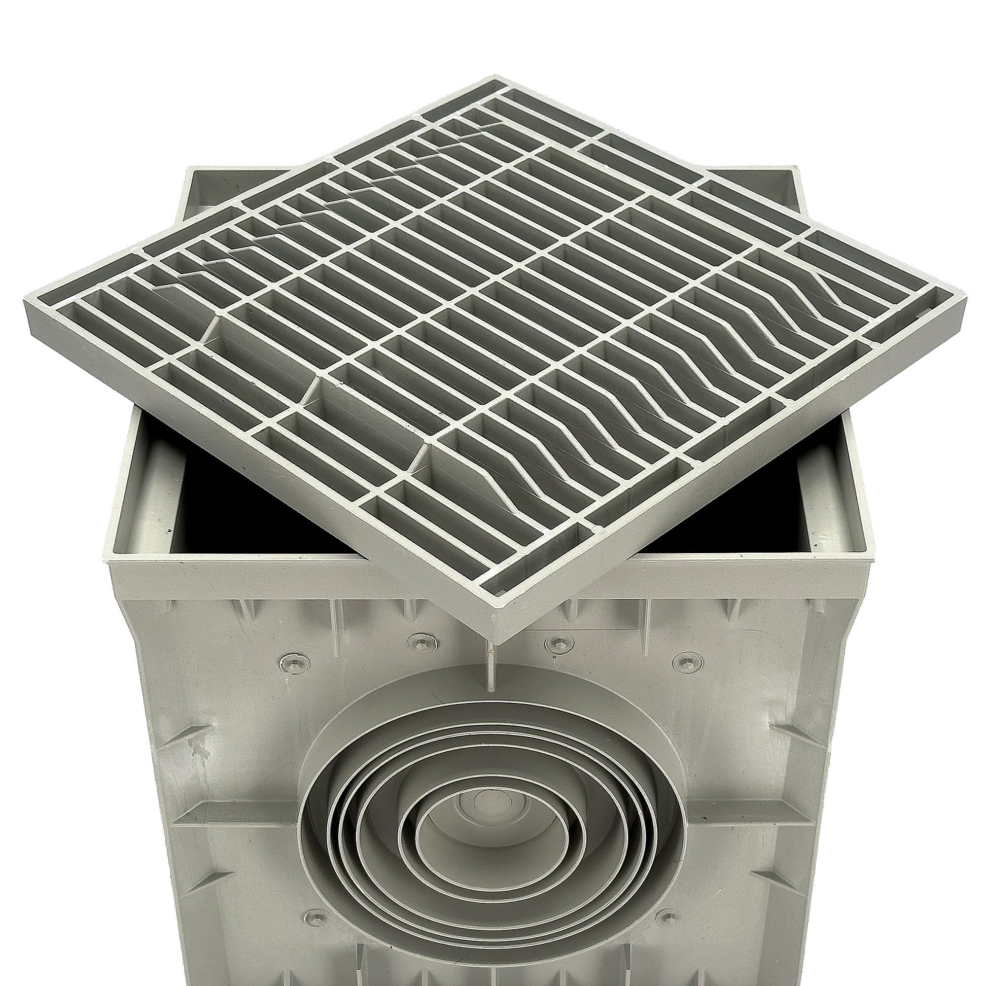 EDO Arqueta de registro 500x500x500 mm IP54 IK10 gris