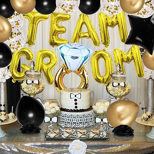 Miniatura 2 de Decoraciones y recuerdos de despedida de soltero: suministros para hombres, para novios, banda, globo, regalos, juegos, divertida fiesta de batchlor