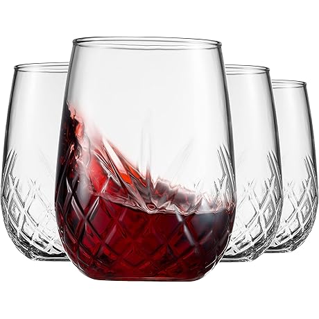 Godinger Dublin Collection Wine Glasses (Set of 4)