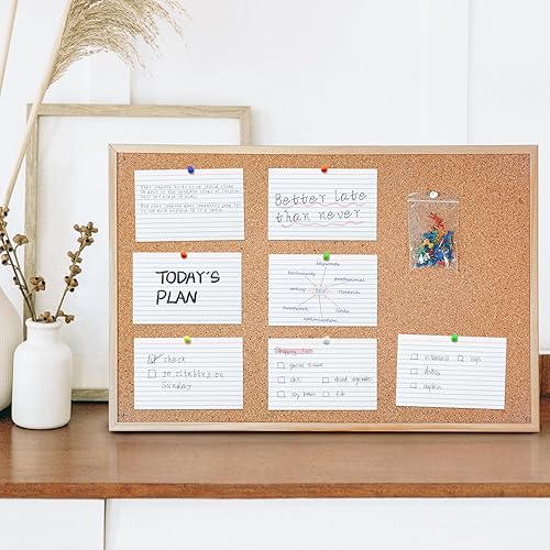 Miniatura 7 de 300 tarjetas de índice con rayas de 4 x 6 pulgadas, con rayas blancas de 4 x 6 para estudiar, tomar notas y lista de tareas