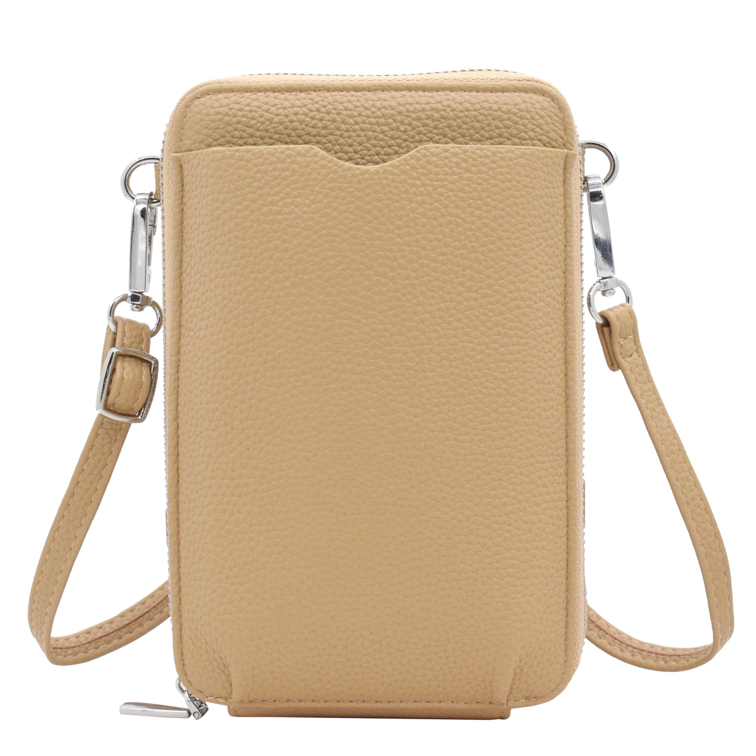 TeeYee Damen PU Leder Kleine Geldbeutel Brieftasche Geldbörse | Multifunktion Handytasche, Mini Handtasche