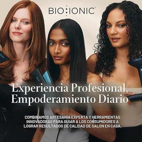 Miniatura 9 de Bio Ionic Rizador de Cilindro Largo, Rizador de Pelo con Tecnología de Calor Húmedo y NanoIónico MX, Varita Rizador Versátil