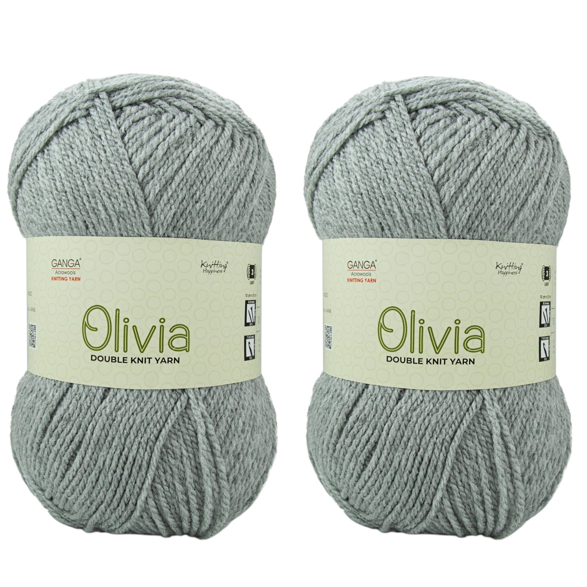 Ganga Acrowools Olivia Yarn - Maroon (2 Balls) -20 Ganga Acrowools Olivia Yarn - Maroon (2 Balls) -20
