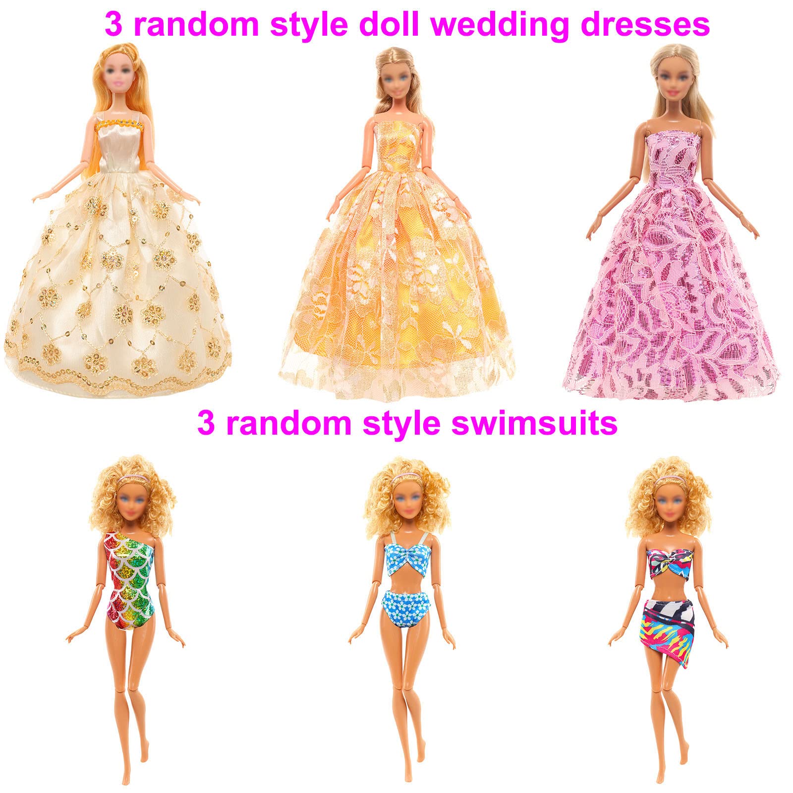 Ropa Para Barbie Juego De 28 Piezas De Ropa Para Muñecas