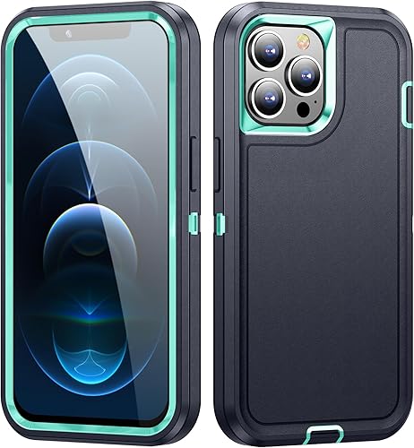 Miniatura 11 de Funda para iPhone 12 Pro Max para hombres, híbrida a prueba de caídas resistente, resistente, a prueba de golpes, ajuste delgado, funda protectora