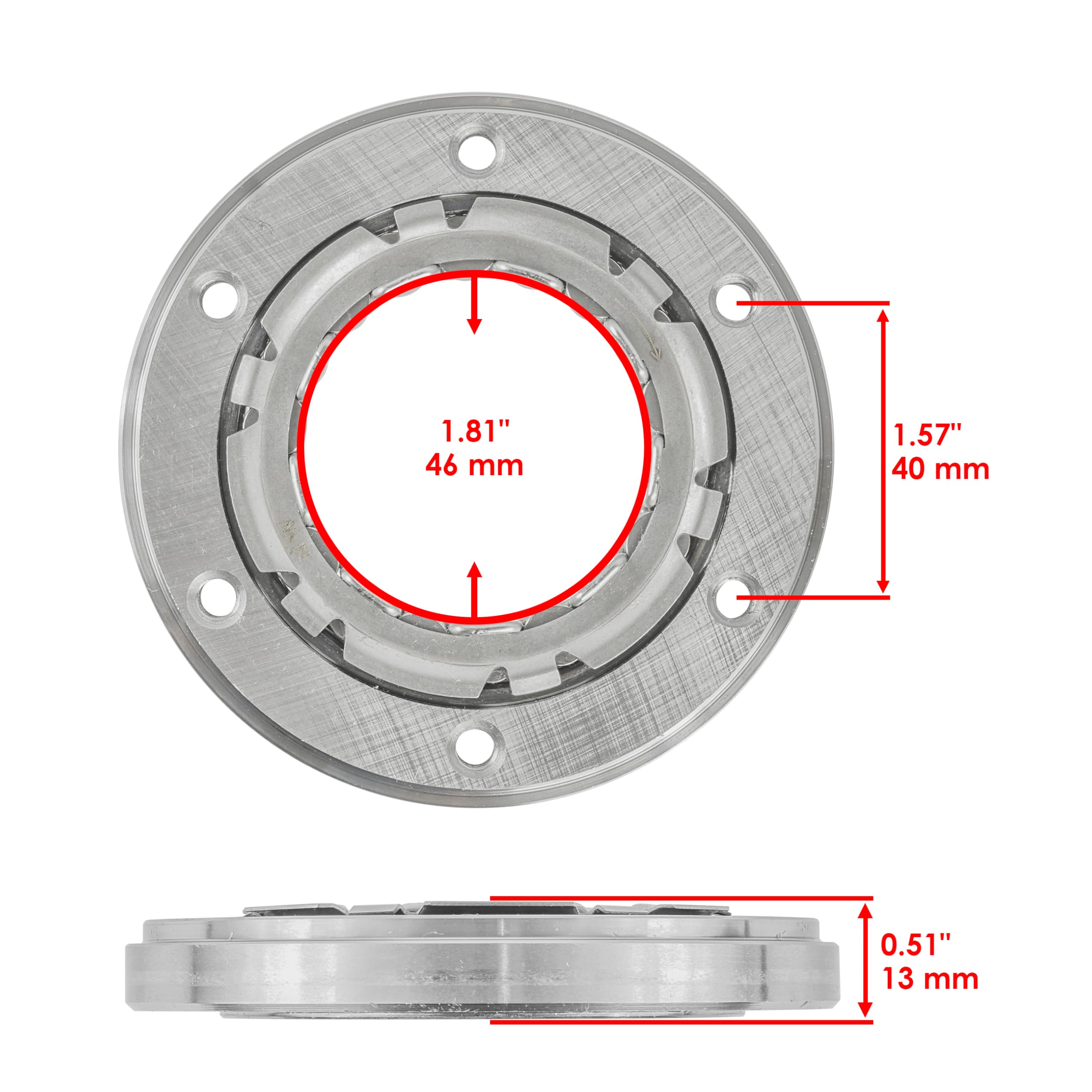 Ltr 450 Head Stator Cover Gasket For Suzuki LT-R450 Quadracer 2006-2008 - Caltric Replacement Part Ltr 450 Clutch Cover - Foto 9