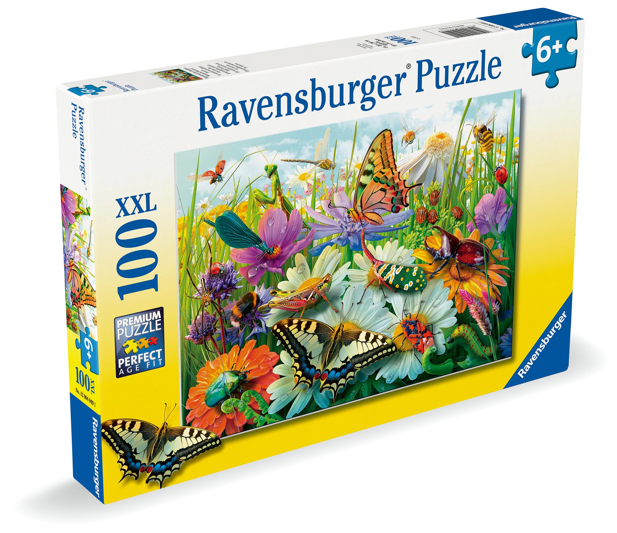 Ravensburger Wonderful World of Insects, 100 Piece Jigsaw Puzzles for Kids Age 6 Years Up, XXL Format, Multicolor, 100 Teile - Image 2