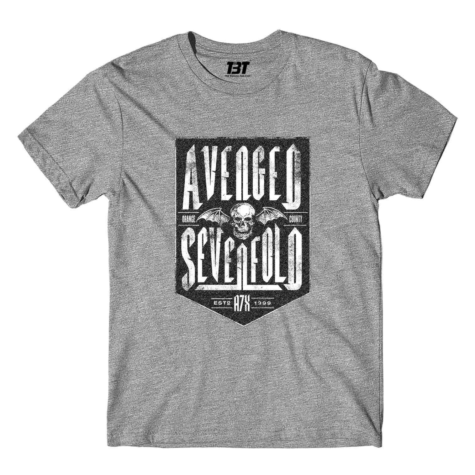 The Banyan TeeHalf Sleeve Premium Printed Cotton Music T-Shirt Style Code: TBT-M_AVNG_SVN_EMBLM_B