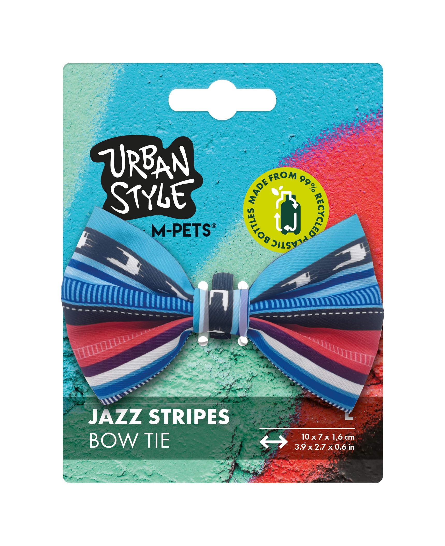 M-PETS URBAN STYLE JAZZ STRIPES PAPYON (L)
