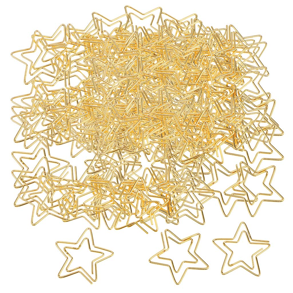 Graffette Fermacarte Fermacarte Ripiegabili,120 Pezzi Fermalibri Segnalibro Documenti Organizzatore Accessorio for Ufficio/Decorazioni di Lavoro 26x32mm