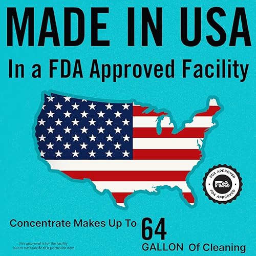 Miniatura 7 de Limpiador enzimático probiótico multiusos, fabricado en Estados Unidos, removedor de manchas y olores, concentrado, desagües profesionales y de