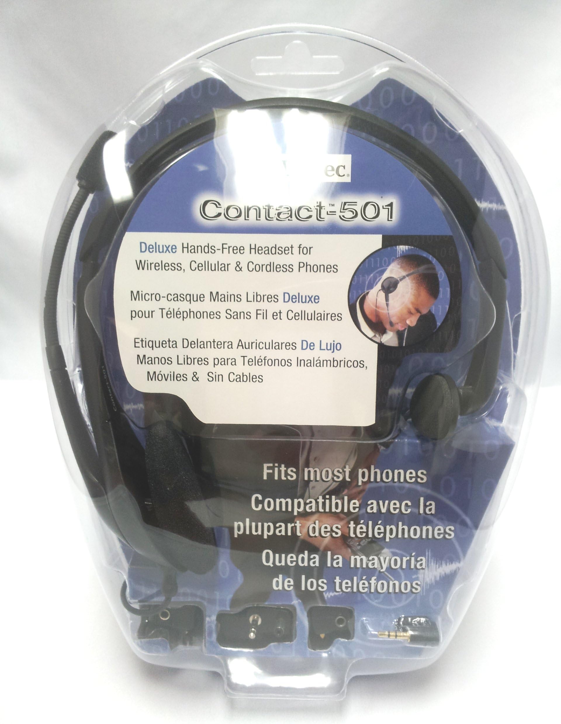 Axis-501 Deluxe Mono Headset with Boom Microphone