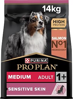 Medium Sensitive Skin Adult 1+ Dry Dog Food Salmon 14kg Pack