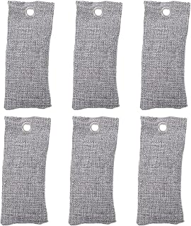 minkissy Charcoal Bags Odor Absorber 6pcs Nature Fresh Bamboo Charcoal Air Purifying Bags Odor Eliminators Closet Deodorizers Professional Shoe Deodorizers for Closet Shoe Car Shoe Odor Eliminator