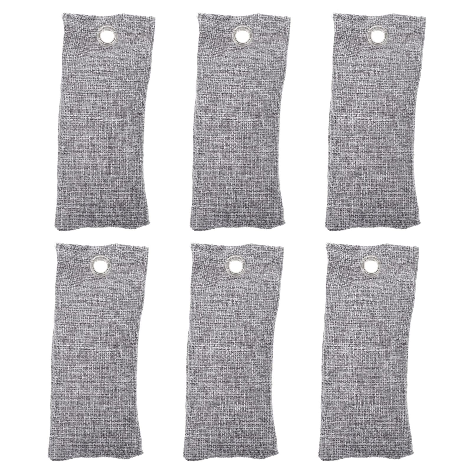 minkissy 6pezzi Sacchetti Bambù Per Armadi Deodorante Professionale Per Scarpe e Odori Domestici Accessorio Per Casa Che Assorbe Umidità e Odori Per Auto e Stanze