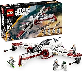 LEGO® Star Wars: La Venganza de los Sith Caza Estelar ARC-170 Juguete de construcción, Set Coleccionable, Juego con Nave Espacial y 4 Personajes, Regalo para niños y niñas 75402