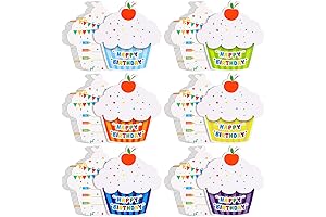 36 Pieces Happy Birthday Cards for Student Classroom Decorations