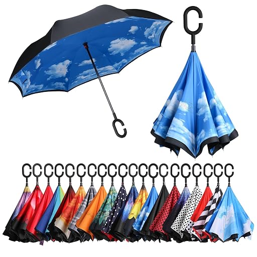 Eono Double Layer Inverted Umbrella