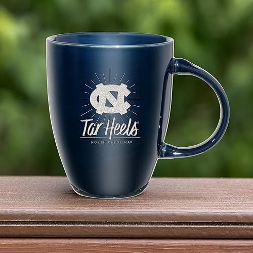 Vista 587 de Rico Industries NCAA - Taza de cerámica con grabado láser, 18 onzas, café y té