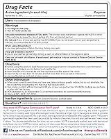Vista 7 de VCF Película anticonceptiva vaginal con espermicida, 1 caja de 9 previene el embarazo, nonoxyl-9 mata el esperma al contacto, sin hormonas, fácil