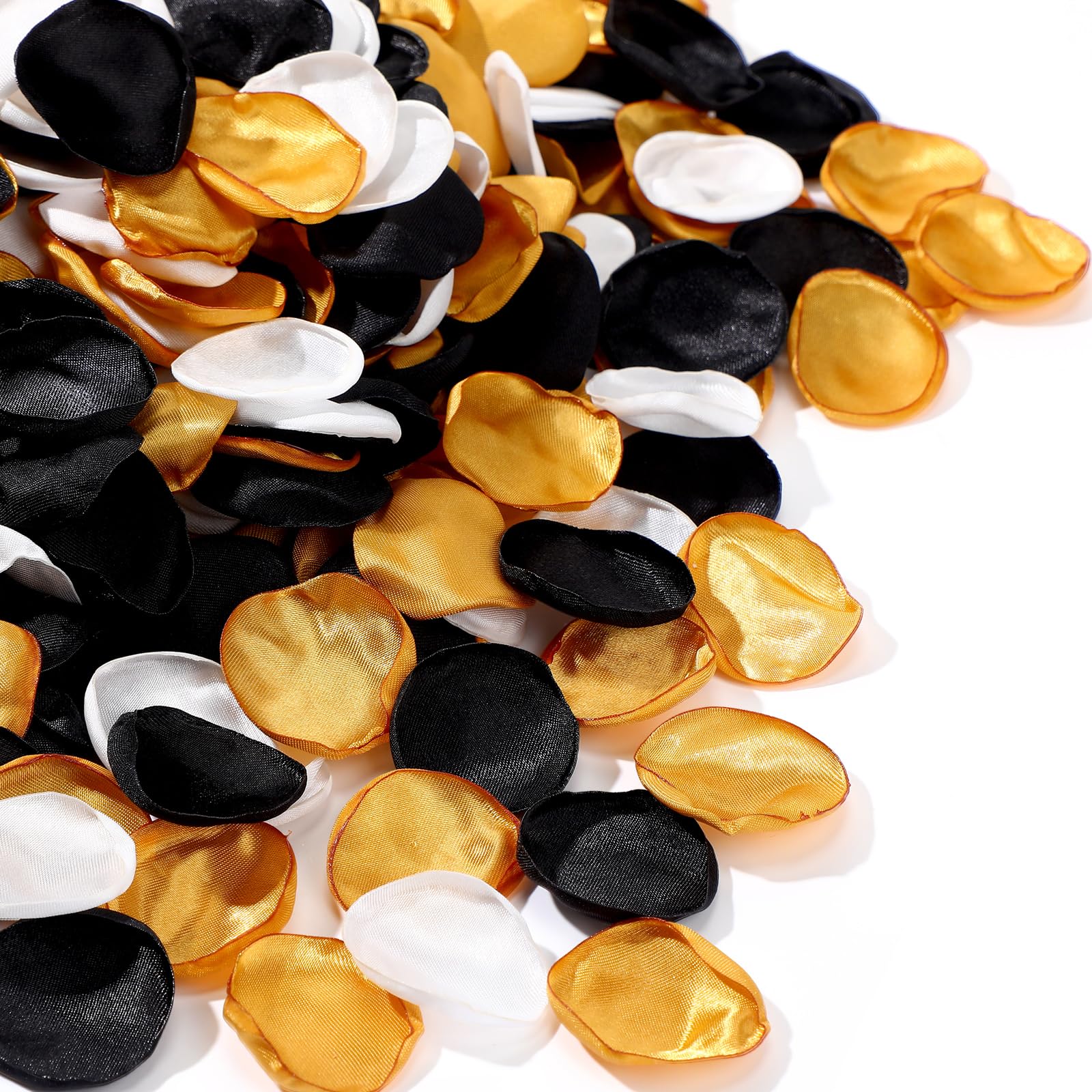 Tigeen Silk Rose Petals Artificial Flower Petals for Wedding Flower Girl Basket Aisle Scatter Dinner Centerpieces Party Bridal Shower Valentine Day Romantic Night Decor — image 1