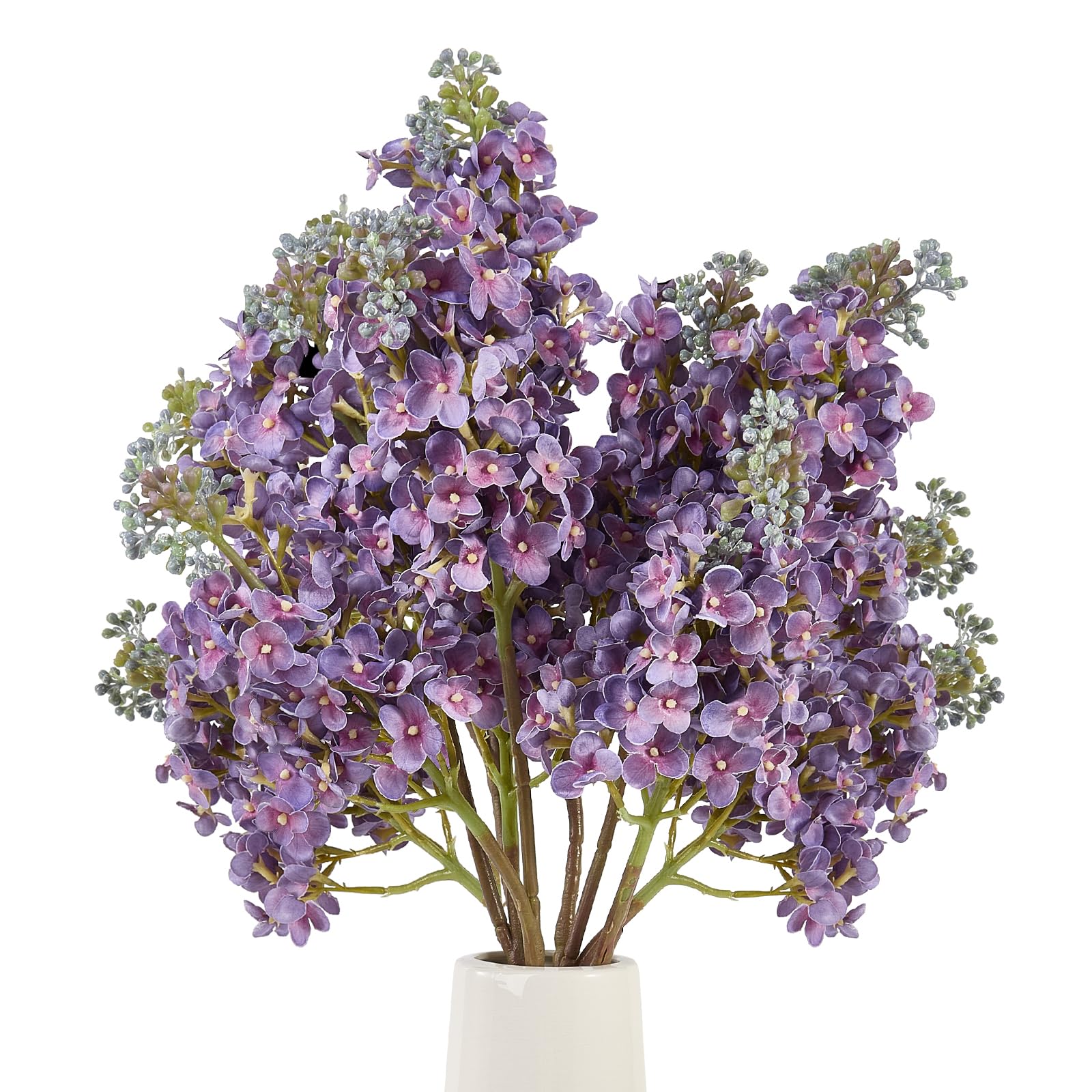 Photo 1 of OBDXZHC 4 Pcs Artificial Lilac Flowers