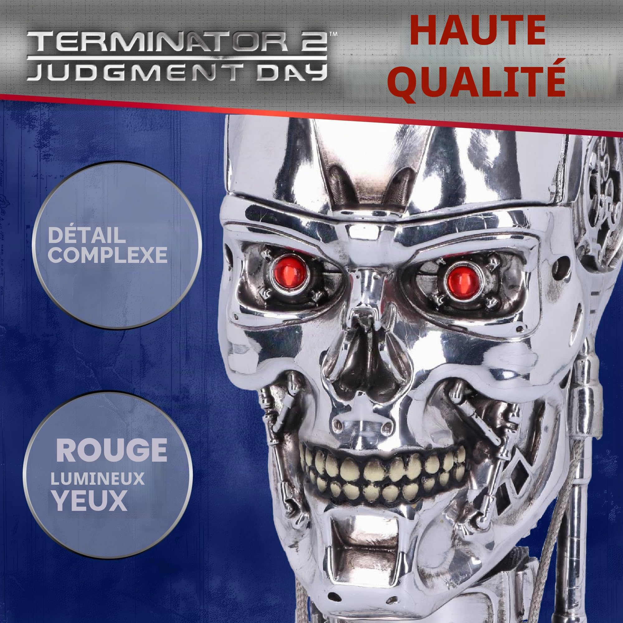 Nemesis Now Boite de Rangement Terminator T-800 : Buste