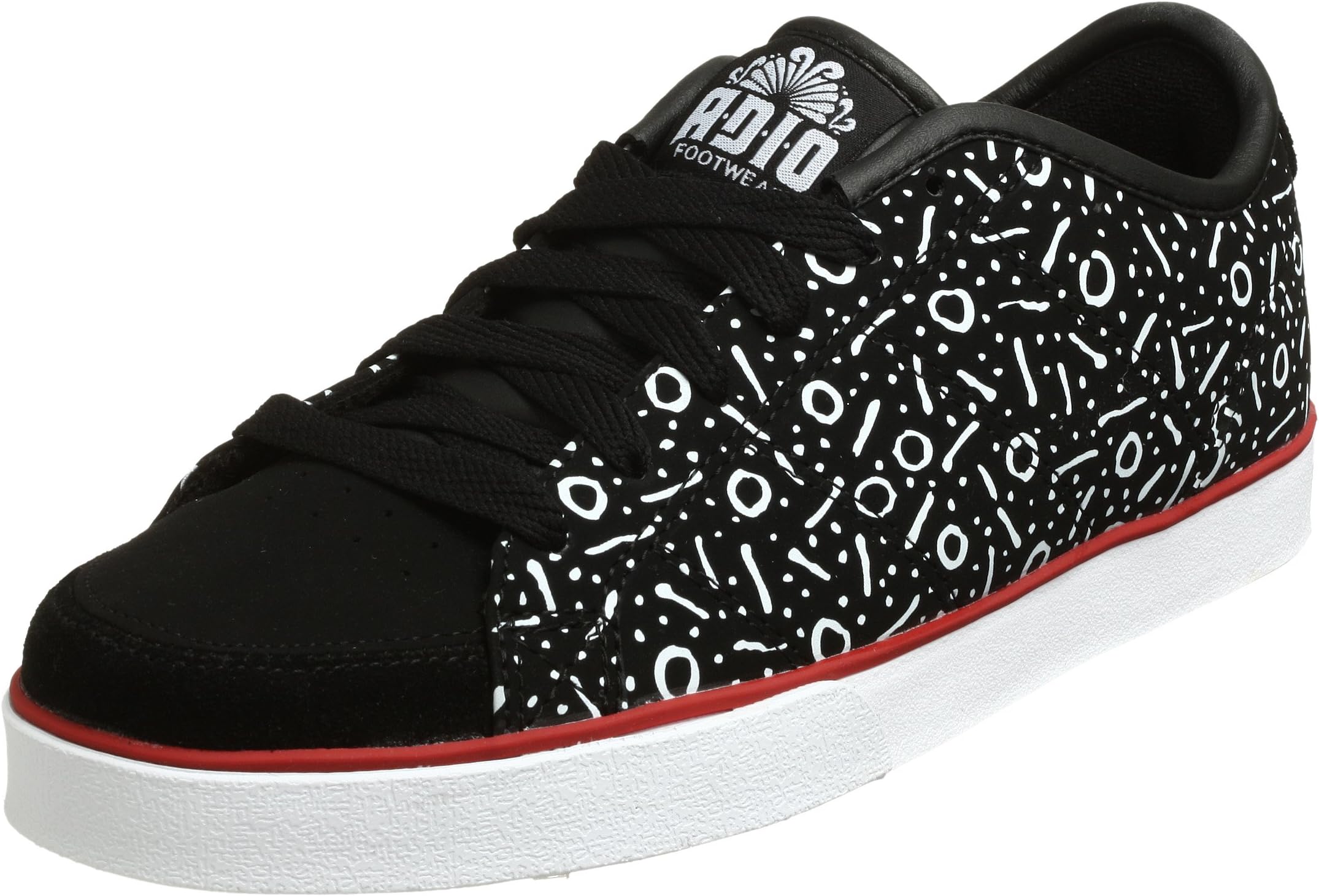 adio shoes black and white