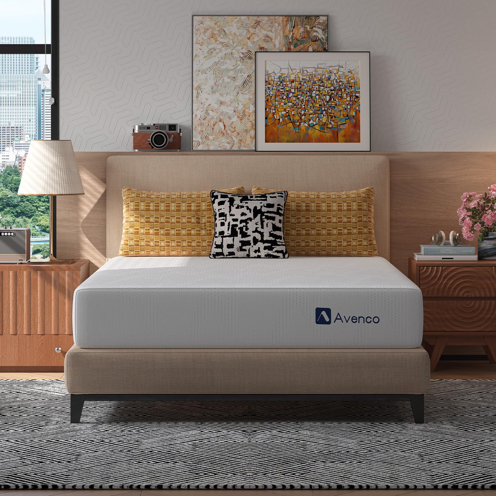 Avenco Queen Gel Memory Foam Mattress