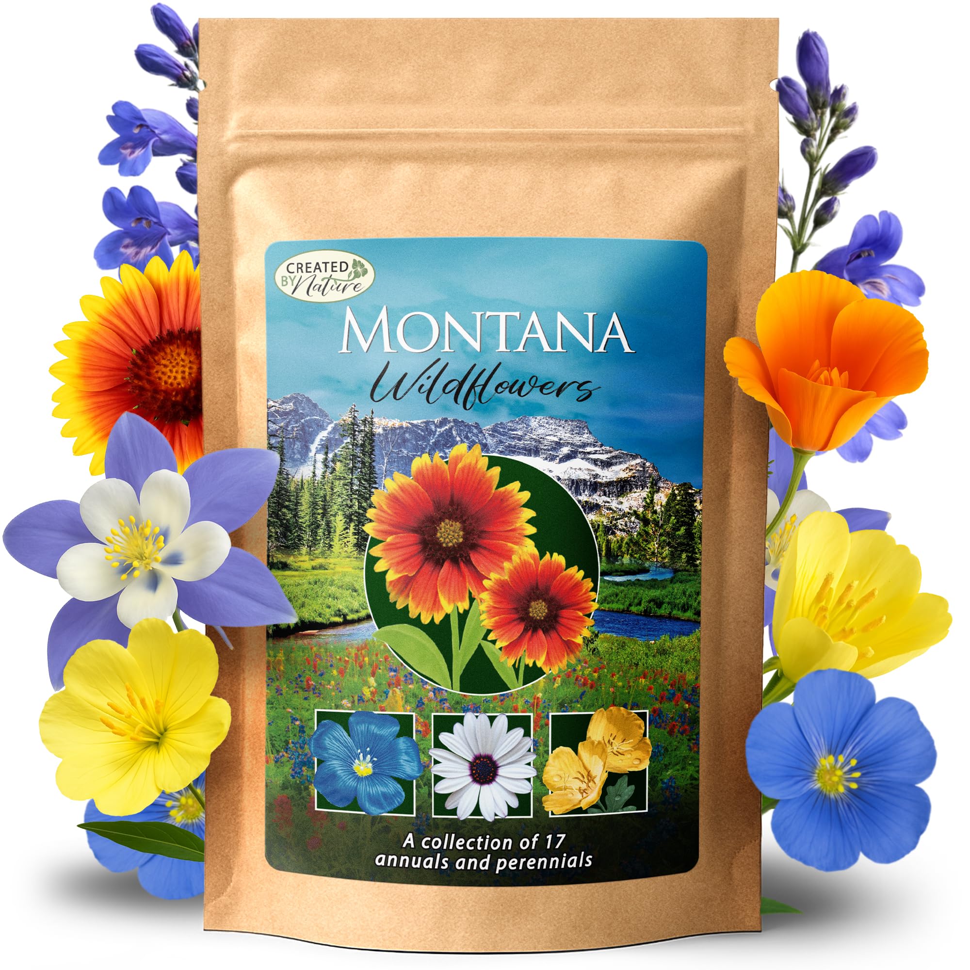 Created By Nature Montana Wildflower Seed Mix