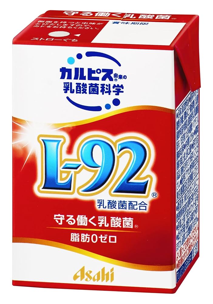 カルピス アサヒ L-92 守る働く乳酸菌 100ml 3箱 90本 Amazon.co.jp: カルピス由来の乳酸菌科学 アサヒ飲料 「守る働く