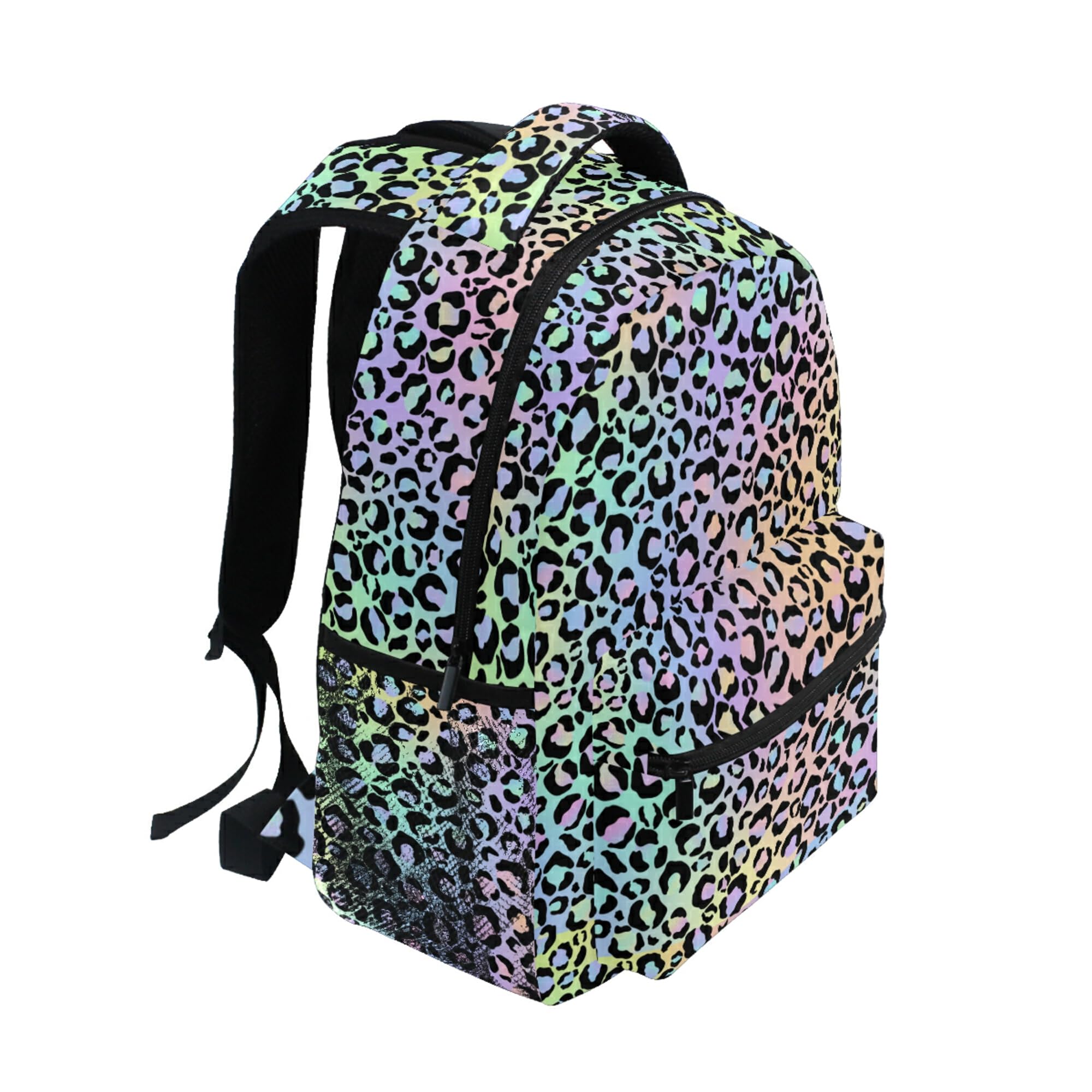 Mochila para niños, mochila escolar de gran capacidad para estudiantes, mochila para niños, niñas, adultos y adolescentes, Leopard 094, Talla única, Mochila para niños