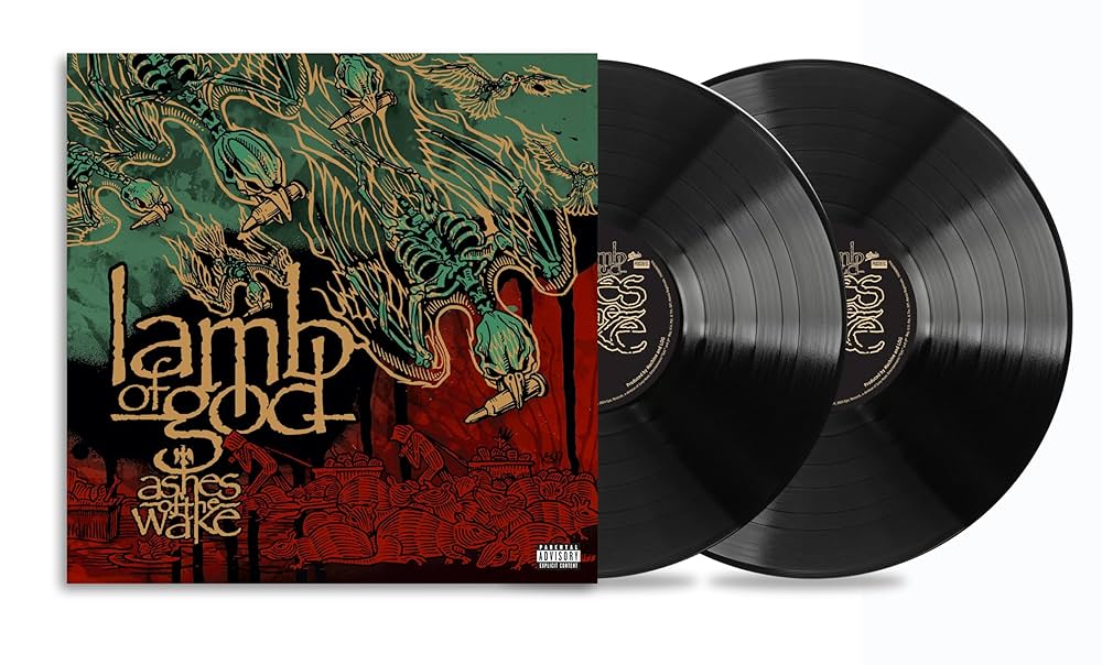 欧2LP Lamb Of God Ashes Of The Wake 19658890791 Epic, Prosthetic Rec /00520 LAMB OF GOD 'ASHES OF THE WAKE' 20th ANNIVERSARY 2LP ONLY