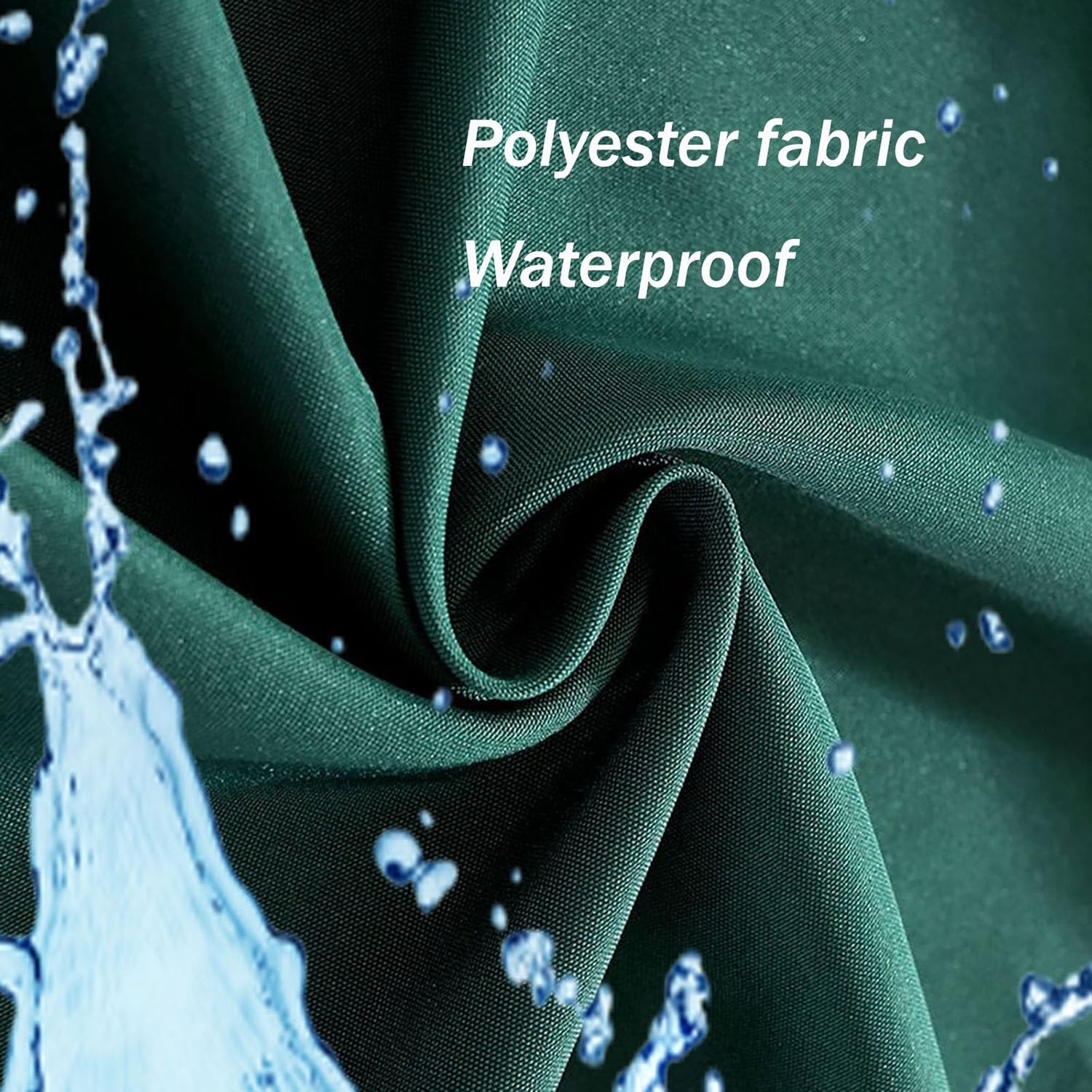 Mantel impermeable extra grande resistente para hoteles y restaurantes, tela de poliéster personalizable para banquetes de Navidad y conferencias (negro, 140 x 220 cm)