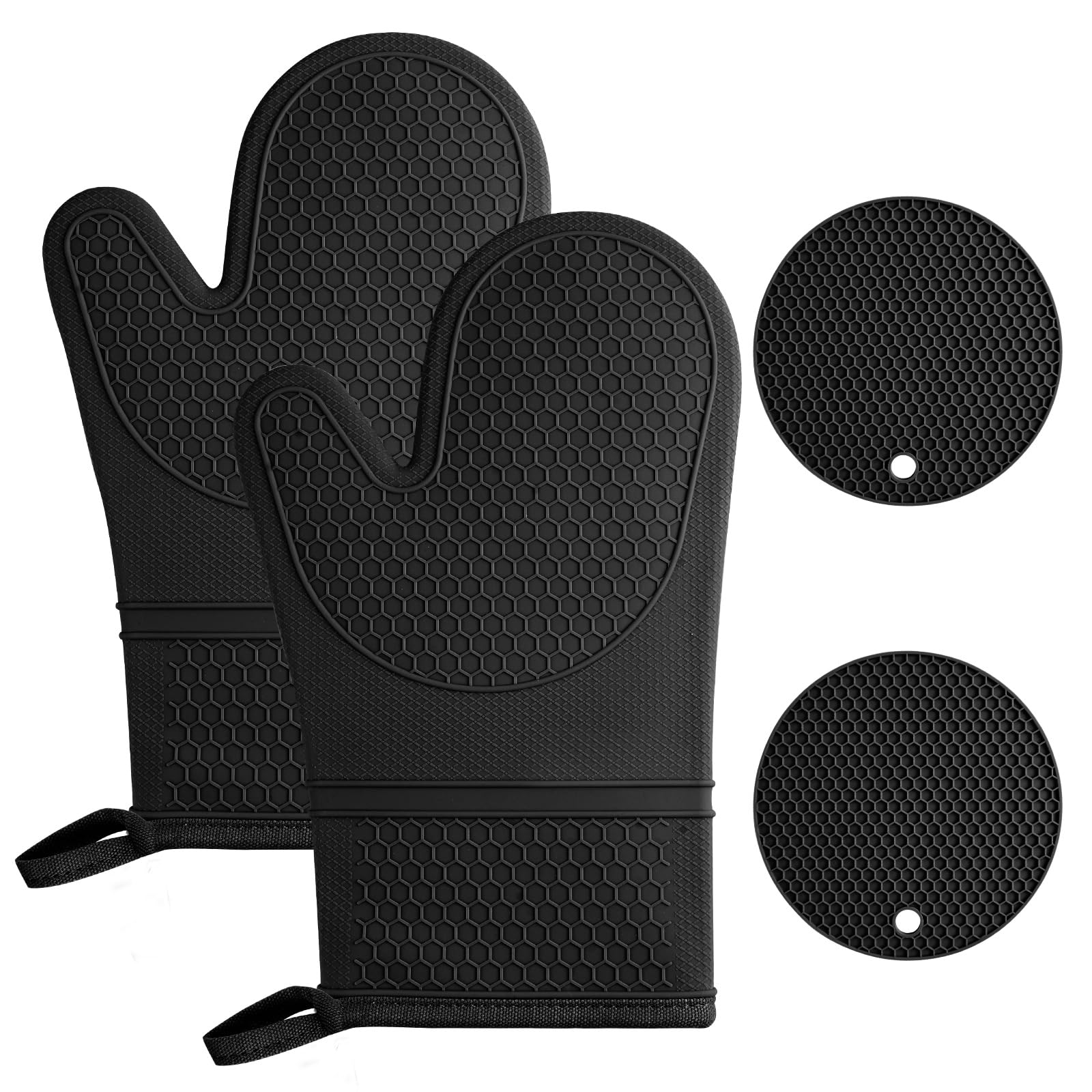 auauy gants silicone cuisine + 2