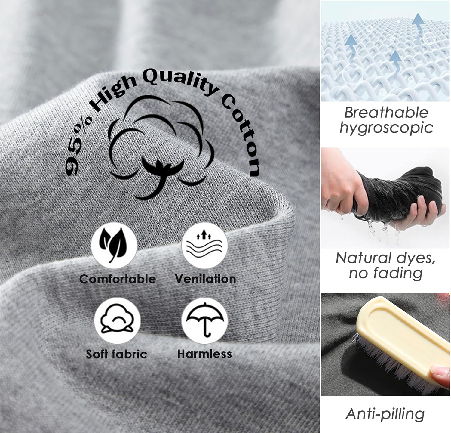 XinYangNi Women's Casual Soft Knit Elastic Waist Jersey Bermuda Shorts with Drawstring - Image 5