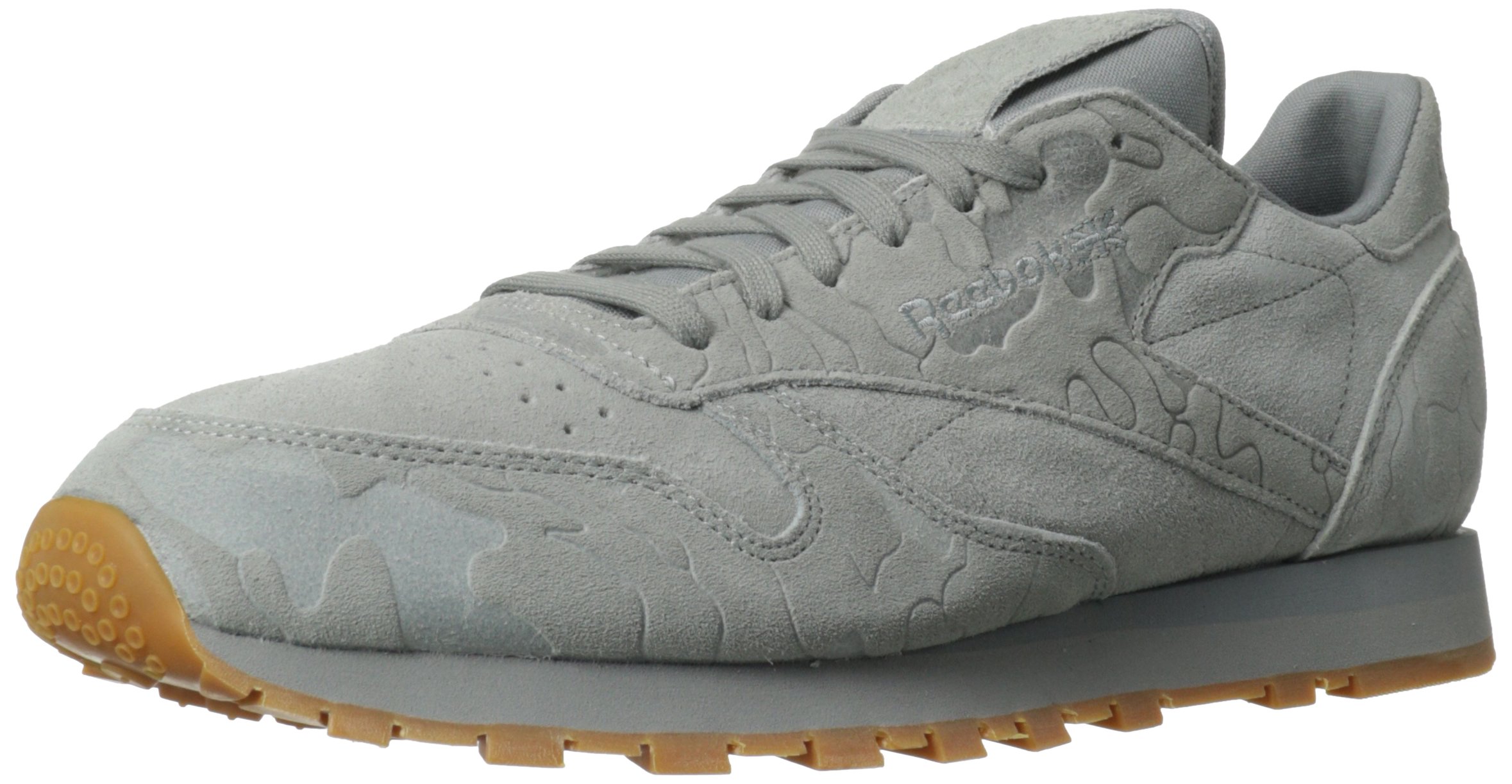 Reebok Men's CL Leather Embossed Camo Classic Shoe