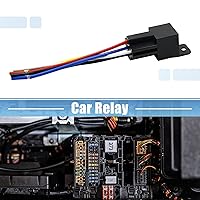 Vista 2 de uxcell JD-1914 5 Pin DC 12V 40A Universal Vehículo Vehículo Motor Fusible Relé Interruptor Poder con Arnés