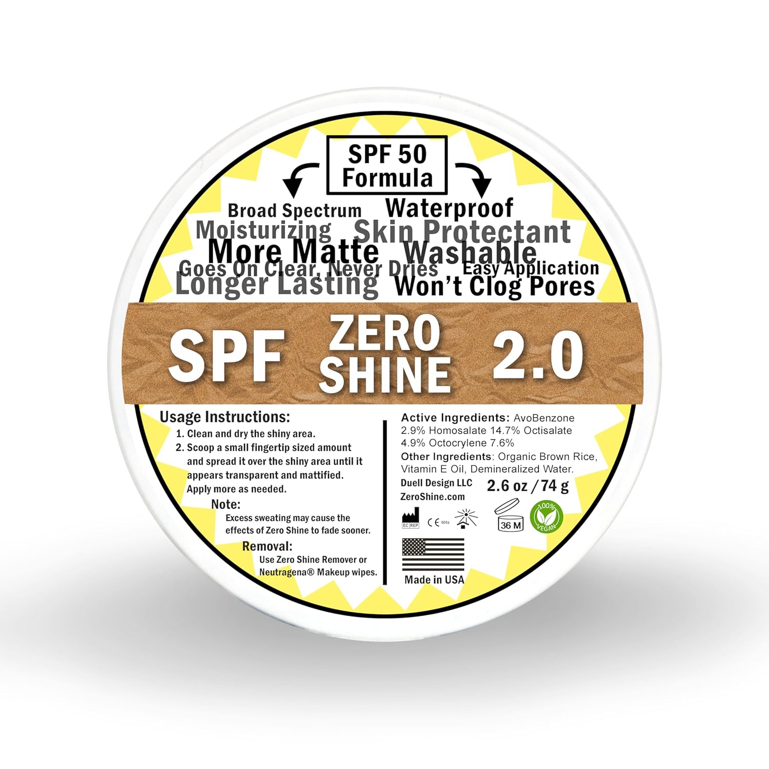SPF Small Jar - Scalp Micropigmentation to Mattify and Moisturize