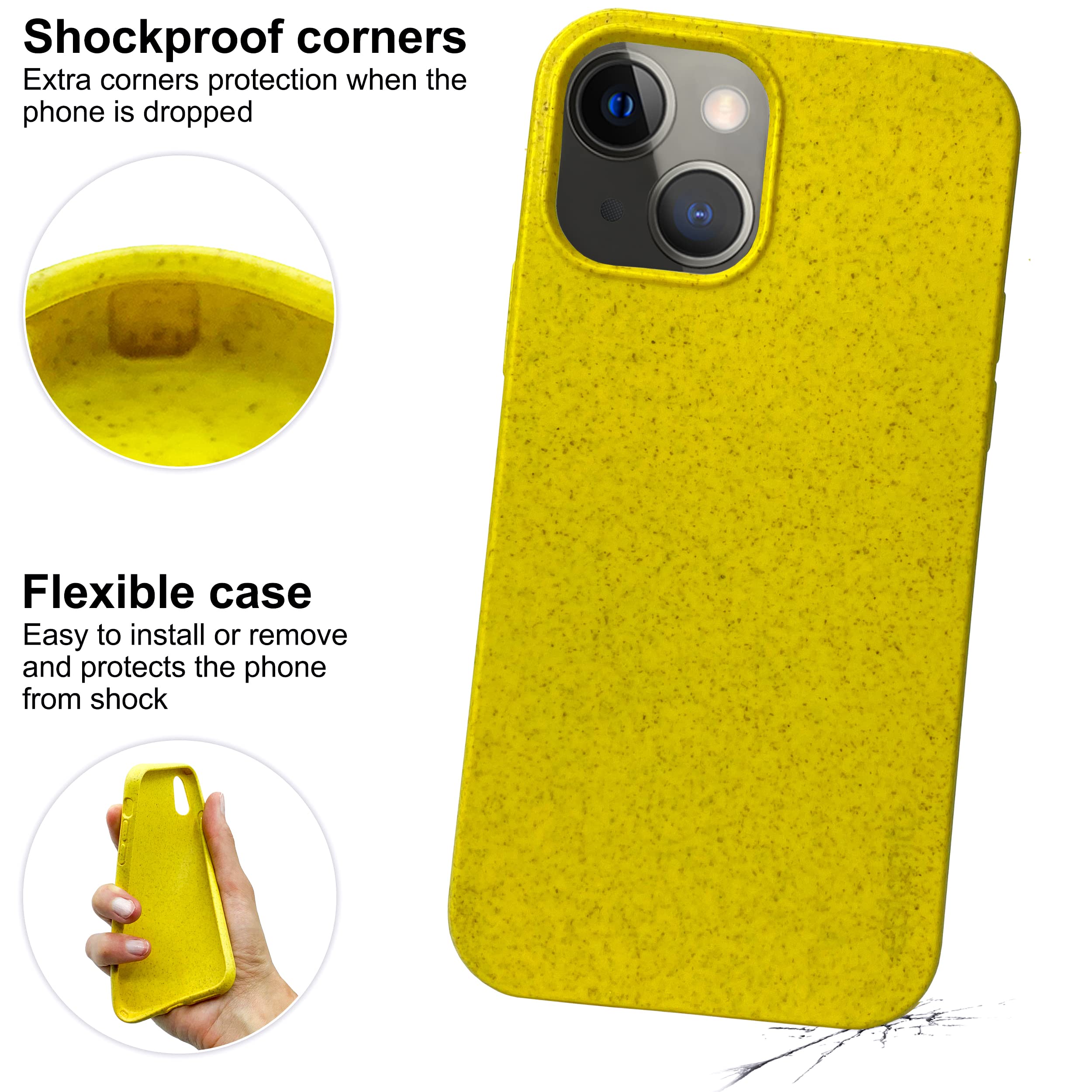 Custodia Per IPhone Con Obiettivo A Forma Di Anatra Gialla - Cover Protettiva In Silicone Con Finestrella E Cappello, Compatibile Con IPhone 16 - 5