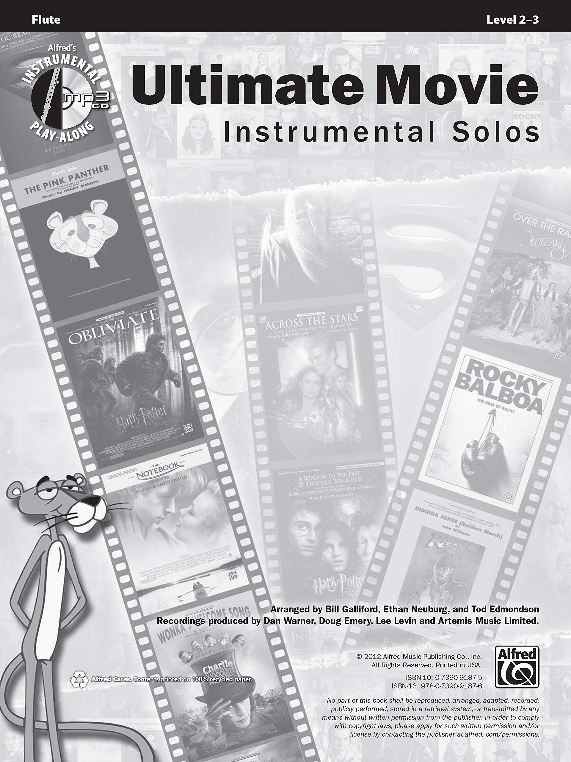 Ultimate Movie Instrumental Solos for Flute: (incl. Online Code) (Alfred's Instrumental Play-Along)