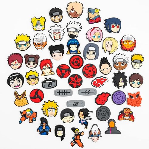 Dijes de anime de cocodrilo de anime, 50 unidades, dijes de zapatos de anime, pines de cocodrilo, accesorios de cocodrilo, dijes de cocodrilo lindos