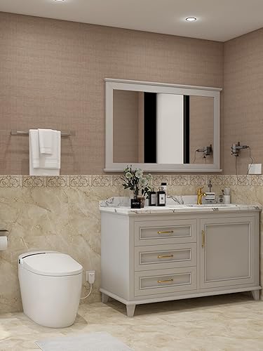 Miniatura 2 de HOCANFLO Inodoro inteligente con bidé integrado, dos piezas sin tanque con control remoto, funciones de lavado controladas por temperatura, asiento