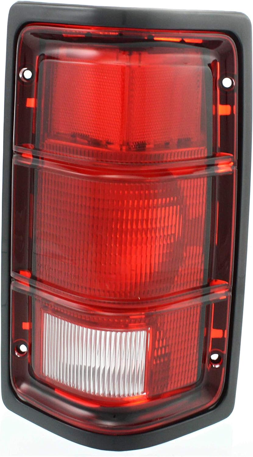 Garage-Pro Tail Light Assembly Set of 2 for 1987-1996 Dodge Dakota, Direct Fit, Halogen, Driver, Passenger Side, Tail Lights